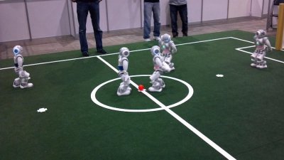 The team of robots led by University of Texas computer scientists took home two championships during the RoboCup 2012.